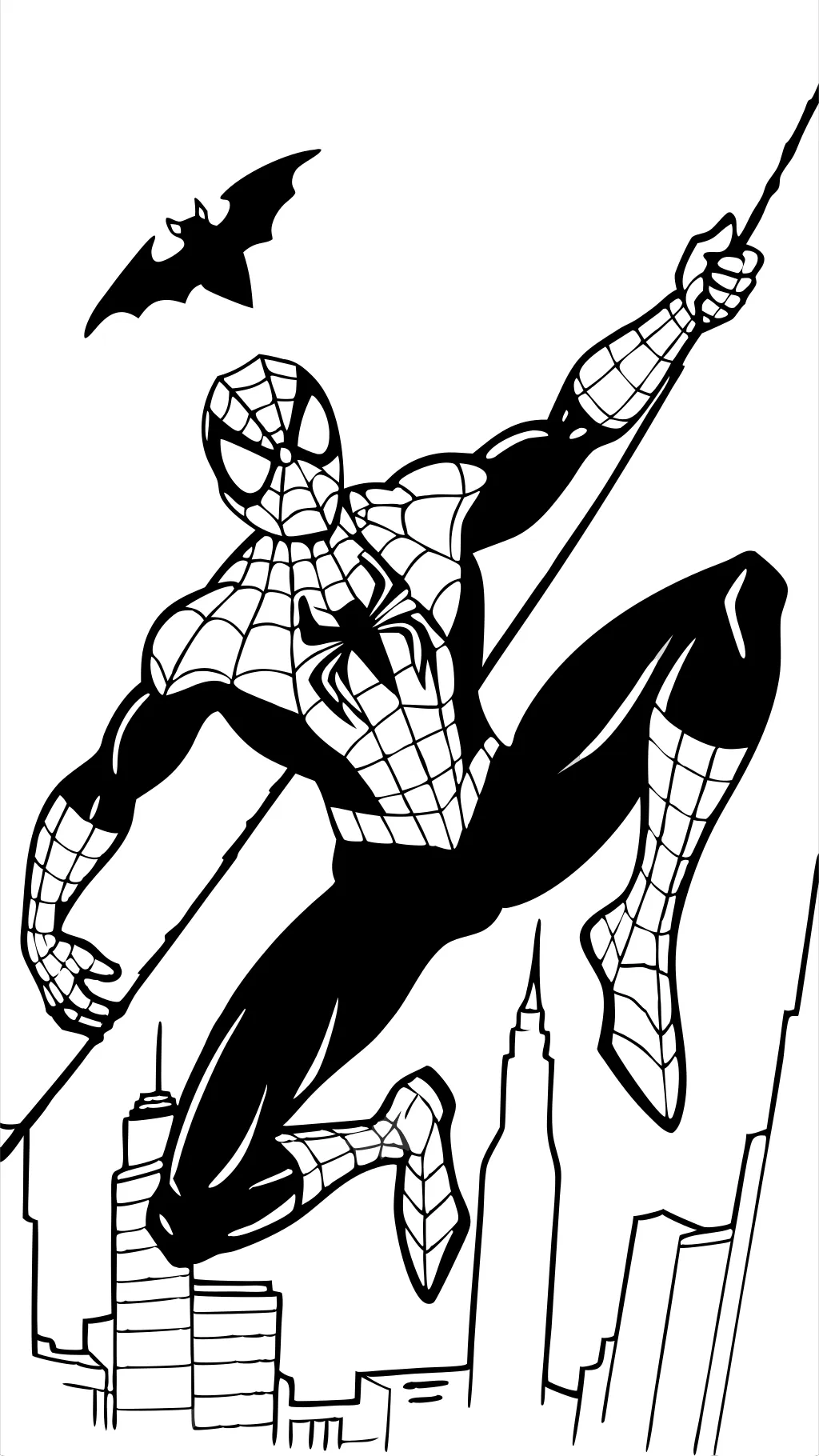 spider man coloring pages